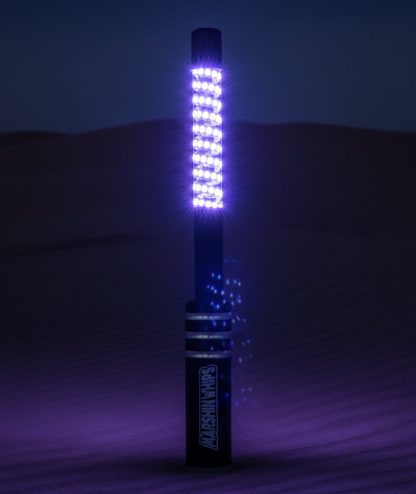 Game Changer LED Whip - Crystal Grey Single