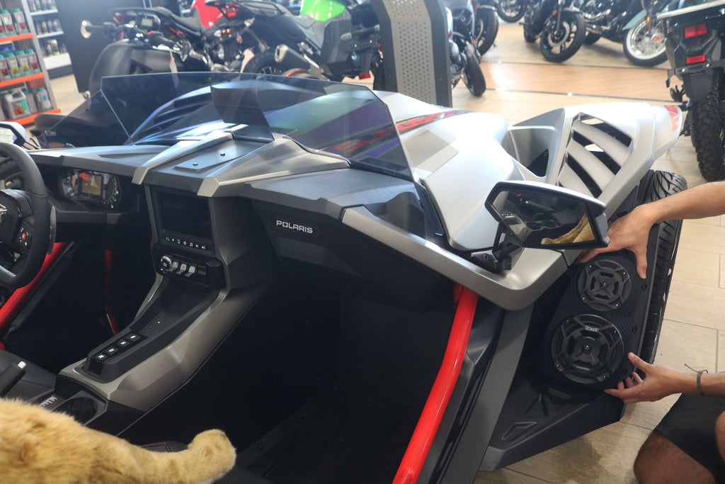 Polaris Slingshot Bluetooth LED Sound System - Housings Only