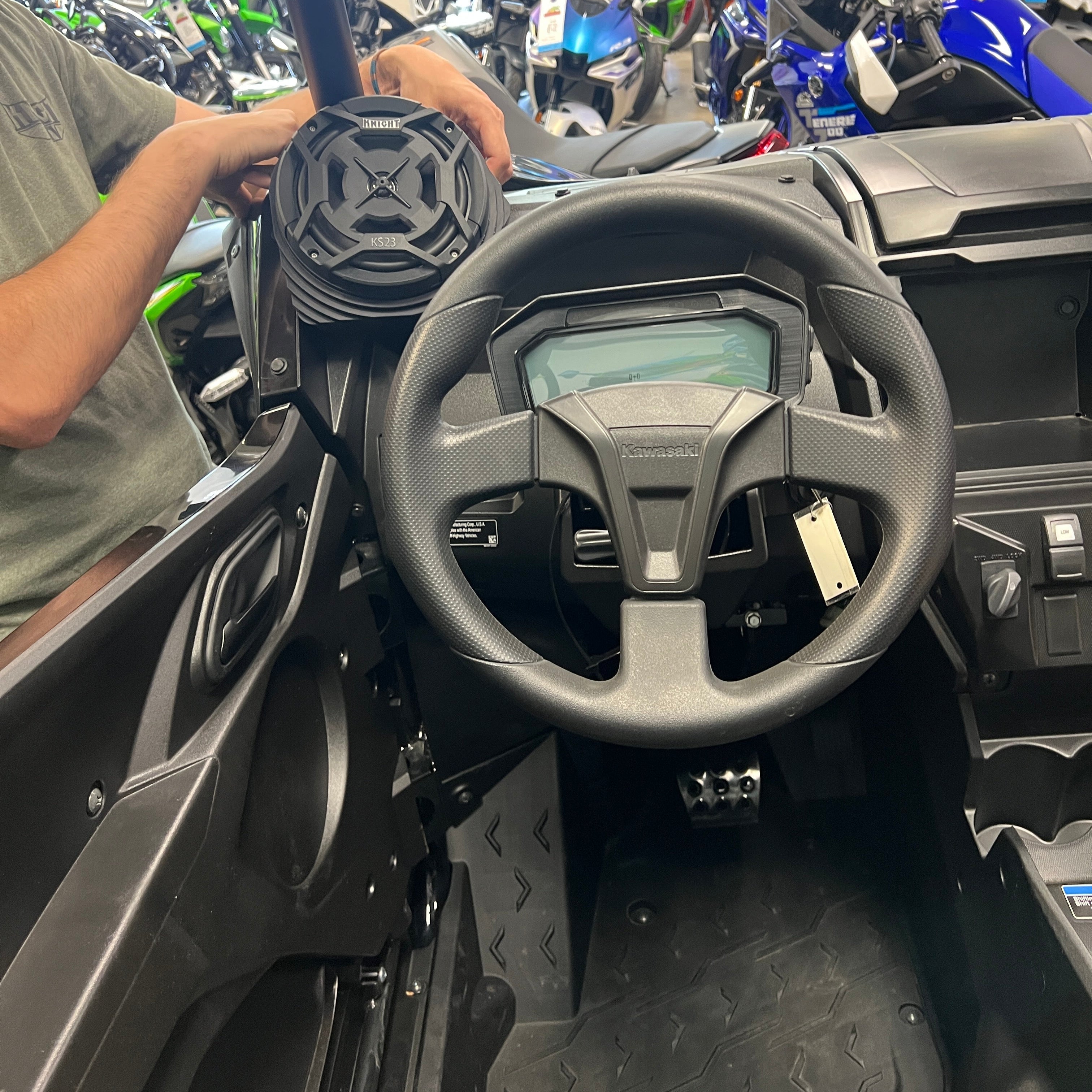 KRX 1000 Dash 6.5 inch Speaker Pod Housings Only