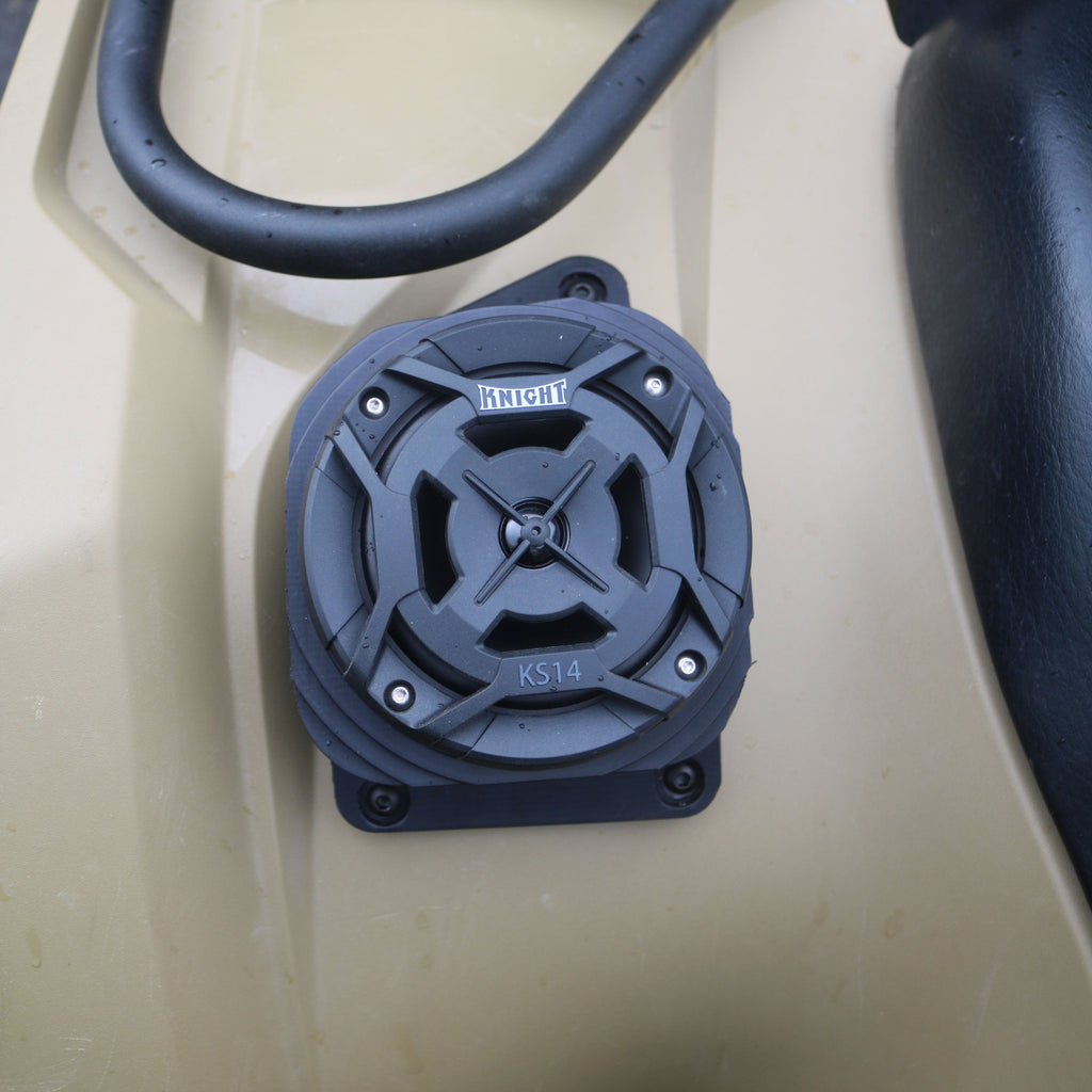 2018-2026 Yamaha Kodiak 450 Waterproof Rear Fender Speaker Pods