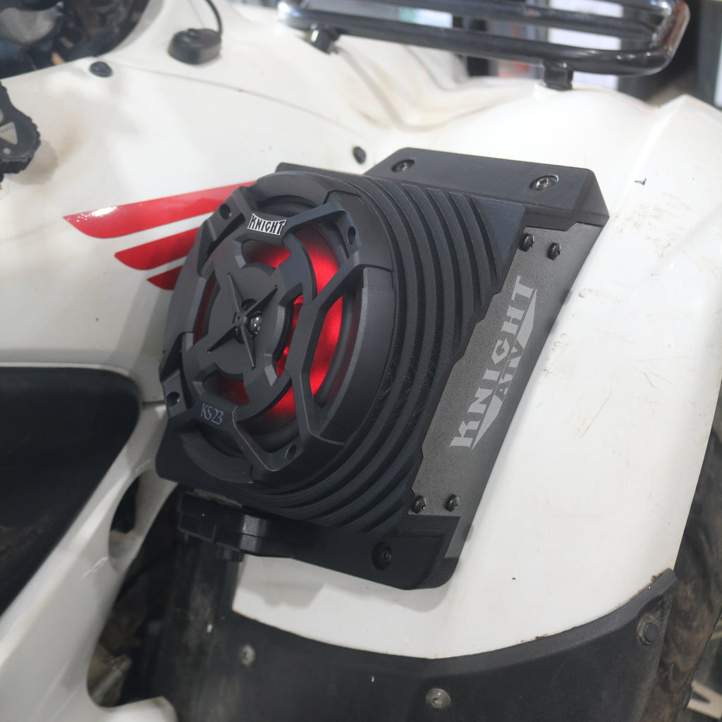 2007 to 2013 Honda FourTrax Rancher TRX420 Waterproof Fender Speaker Pods