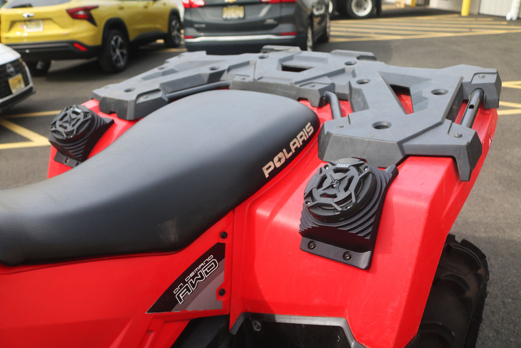 2005-2026 Polaris Sportsman Waterproof Rear Fender Speaker Pods