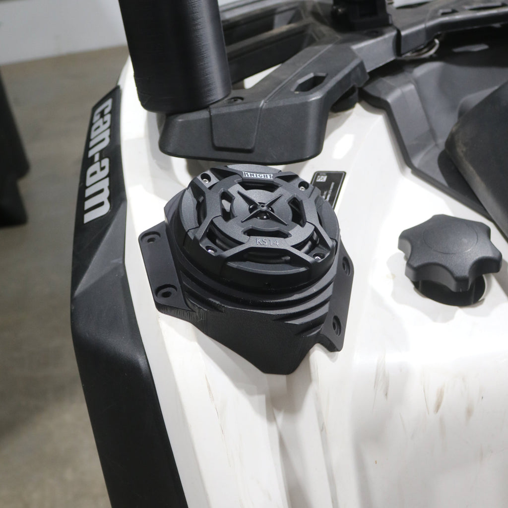 Can-Am Outlander Bluetooth ATV Rear Speaker Pod Add Ons - Housings Only