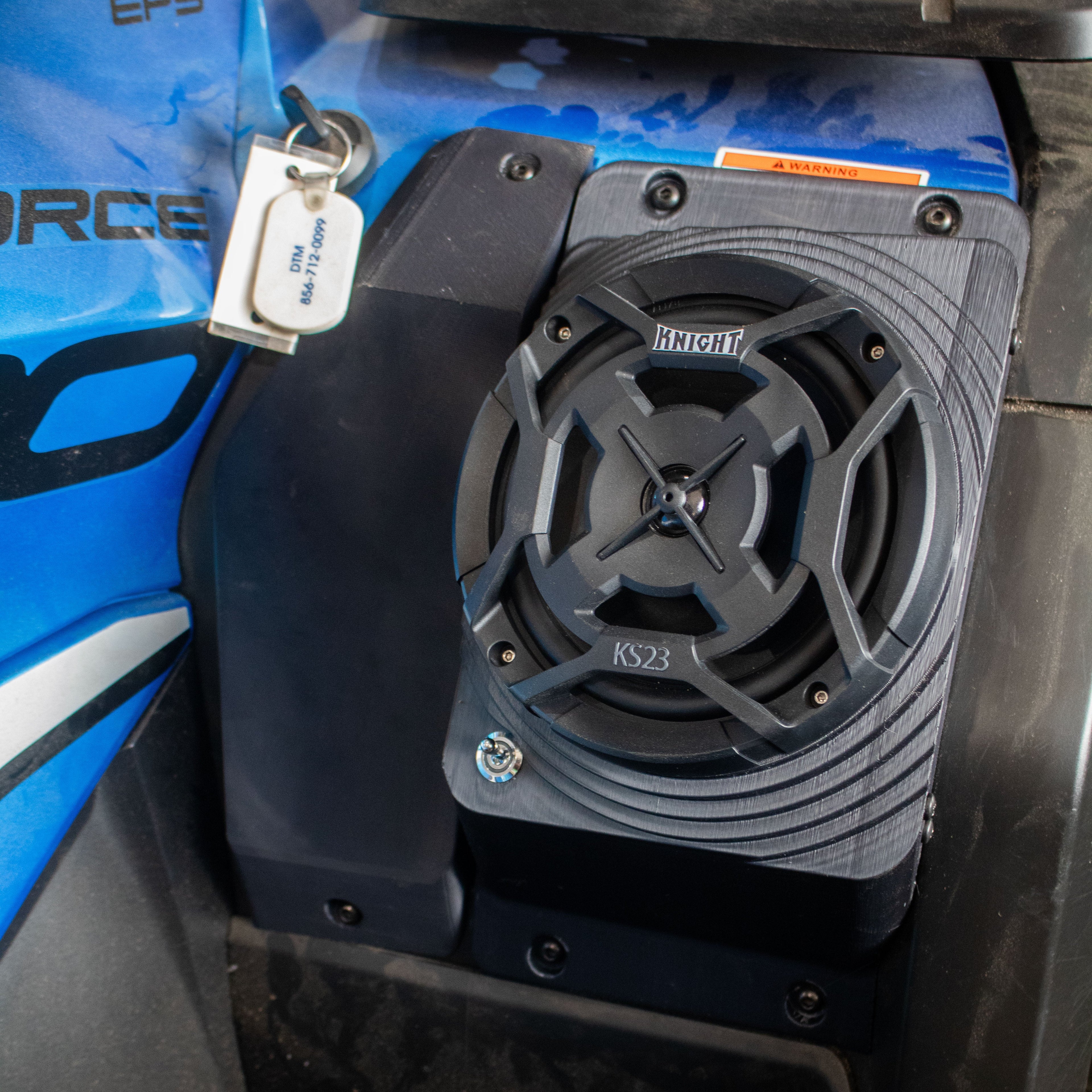 2022 to 2025 CFMOTO CForce 600 Fender Speaker Housings Only