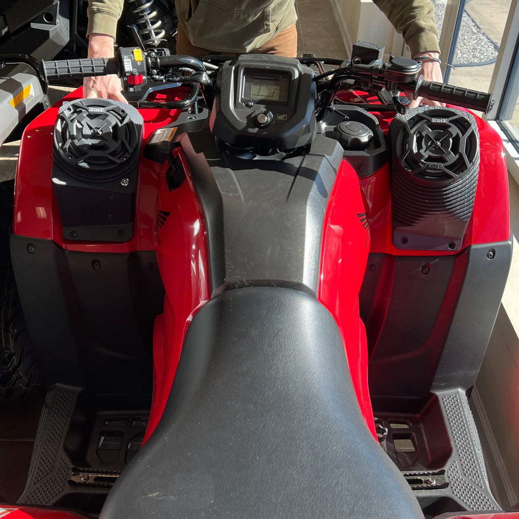 Honda Rancher Waterproof Fender Speaker Pods